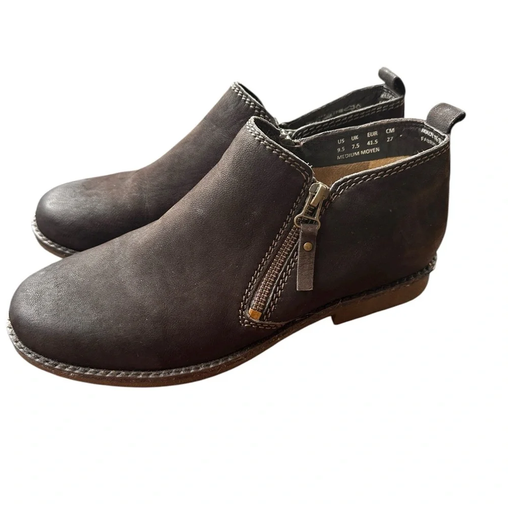 Hush Puppies Women's Mazin Cayto Nubuck Ankle Boots Shoes 9.5‎